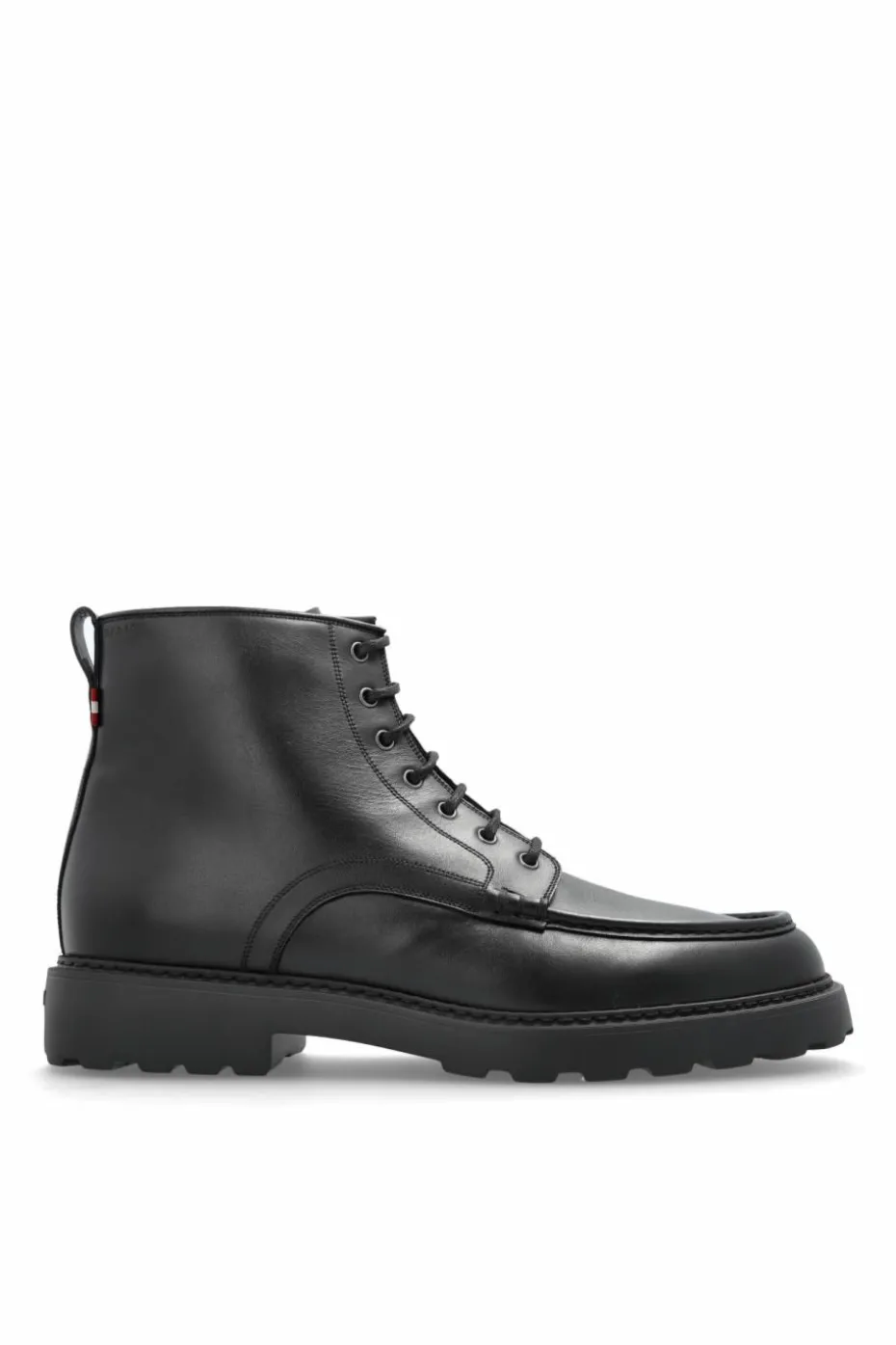 Bally BLACK Leather ankle boots `Gaverin`