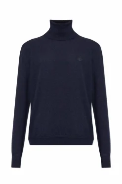 Bally NAVY BLUE Cashmere turtleneck