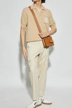 Balmain beige Polo with pocket