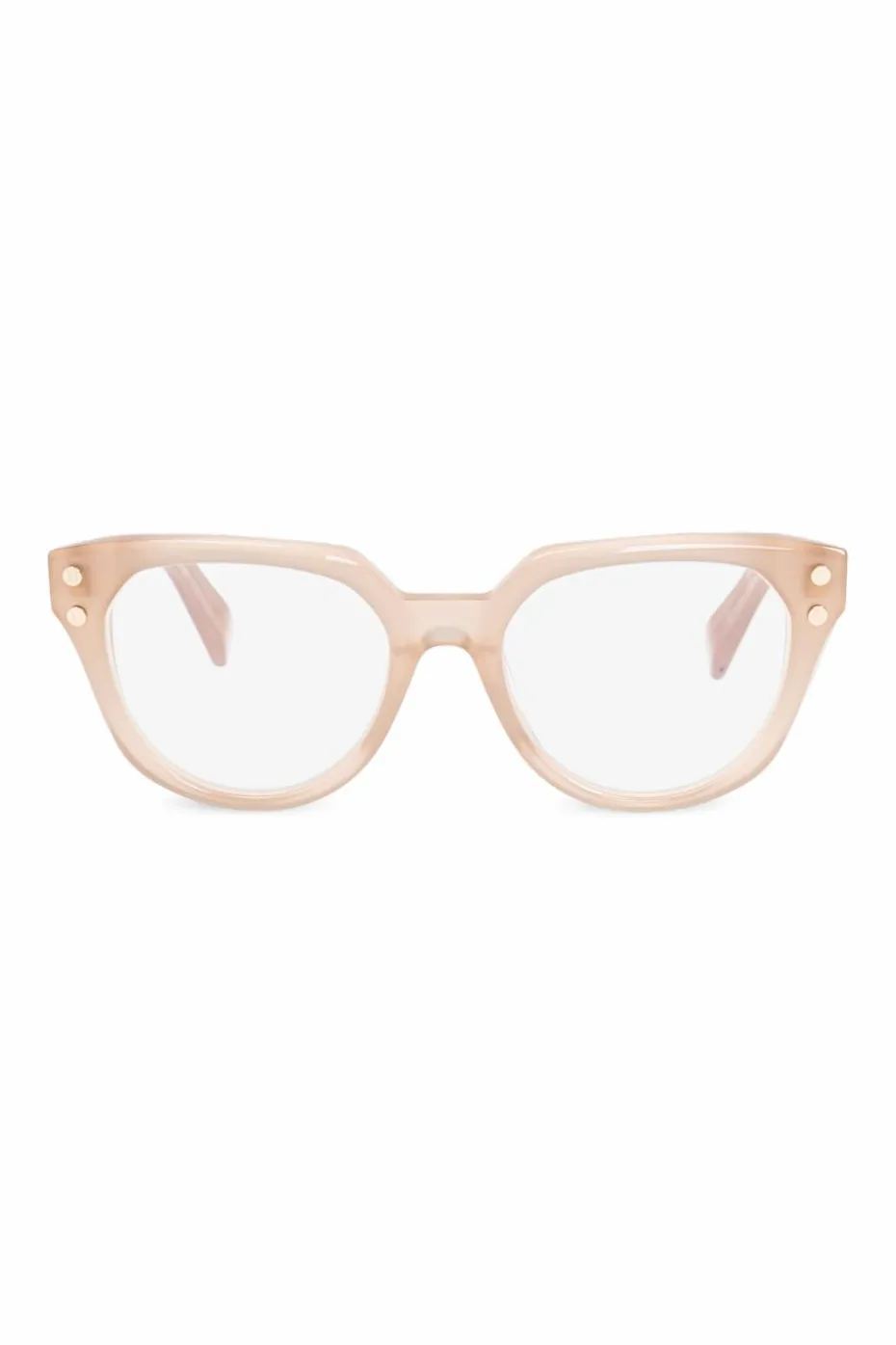 Balmain beige Prescription eyeglasses