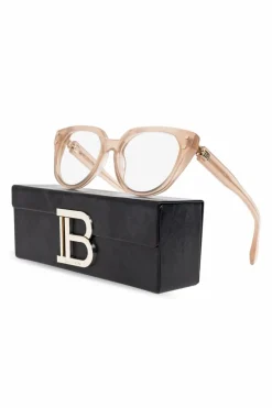 Balmain beige Prescription eyeglasses