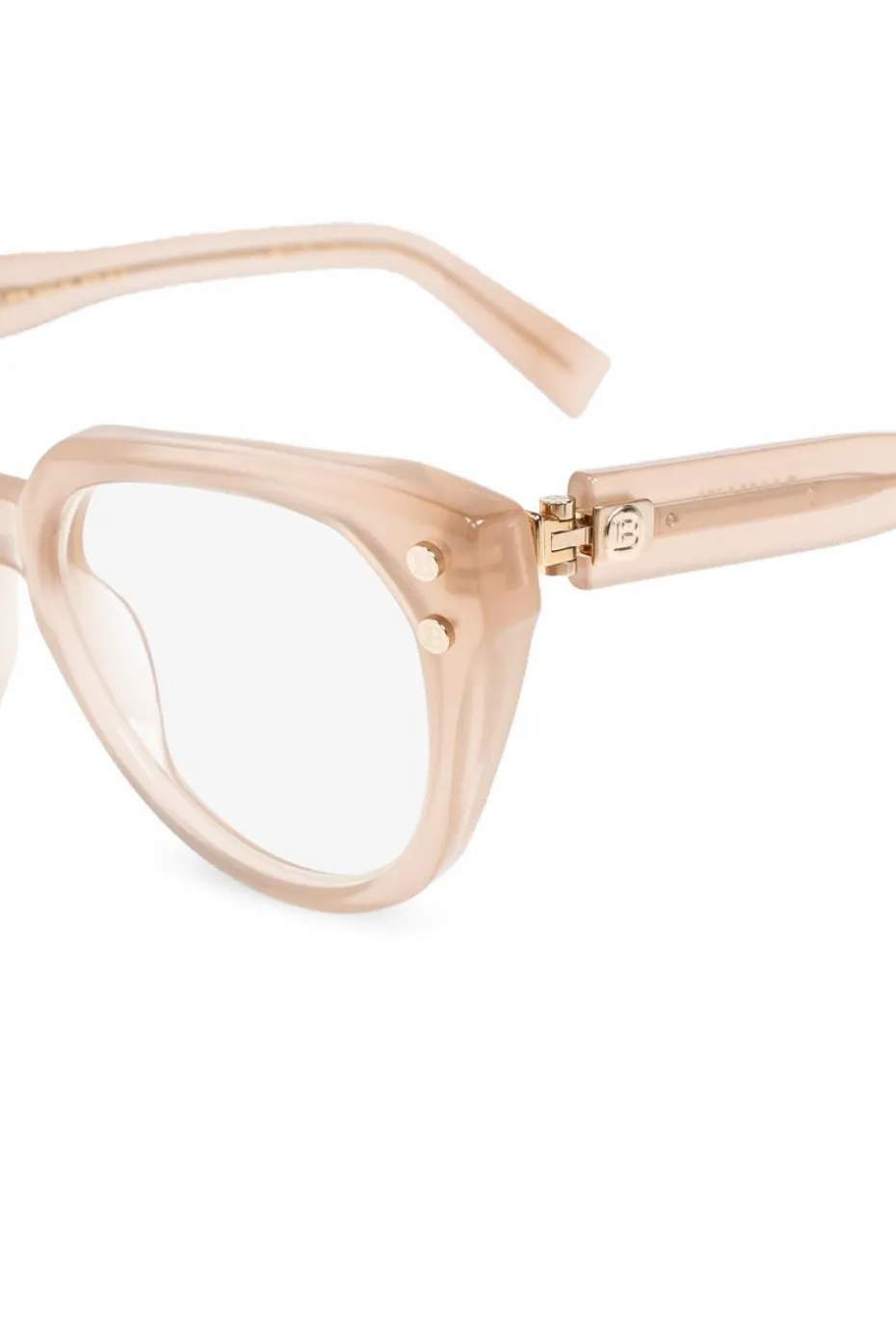 Balmain beige Prescription eyeglasses