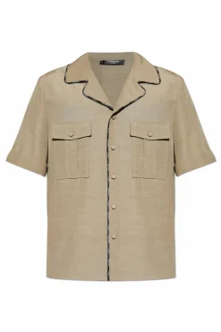 Balmain beige Short sleeve shirt
