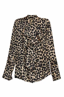 Balmain beige Silk shirt
