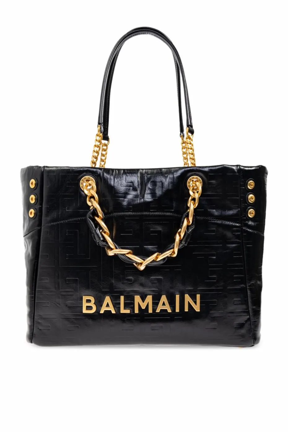 Balmain BLACK "1945 Soft" shopper bag