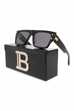 Balmain BLACK ‘BIII’ sunglasses