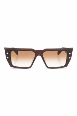 Balmain BLACK ‘B-III’ sunglasses