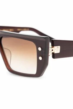 Balmain BLACK ‘B-III’ sunglasses