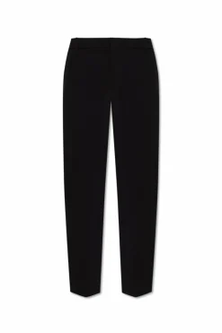 Balmain BLACK Creased pants