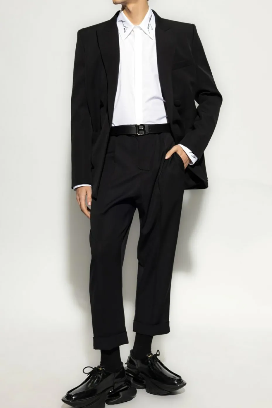 Balmain BLACK Double-breasted blazer