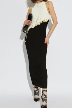 Balmain BLACK Fitted dress