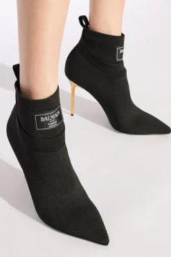 Balmain BLACK Heeled ankle boots