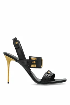 Balmain BLACK Heeled sandals