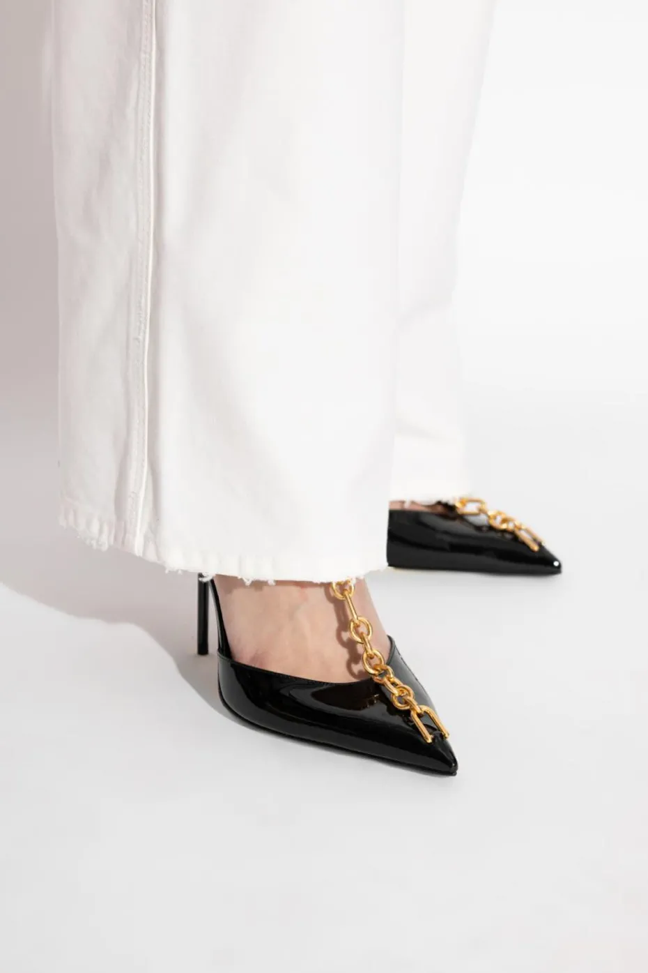 Balmain BLACK Heeled shoes `Sync`