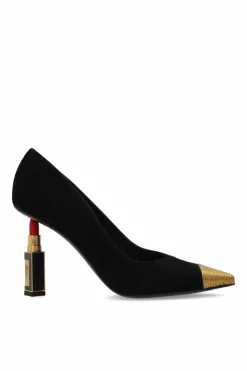 Balmain BLACK High heels with decorative heel