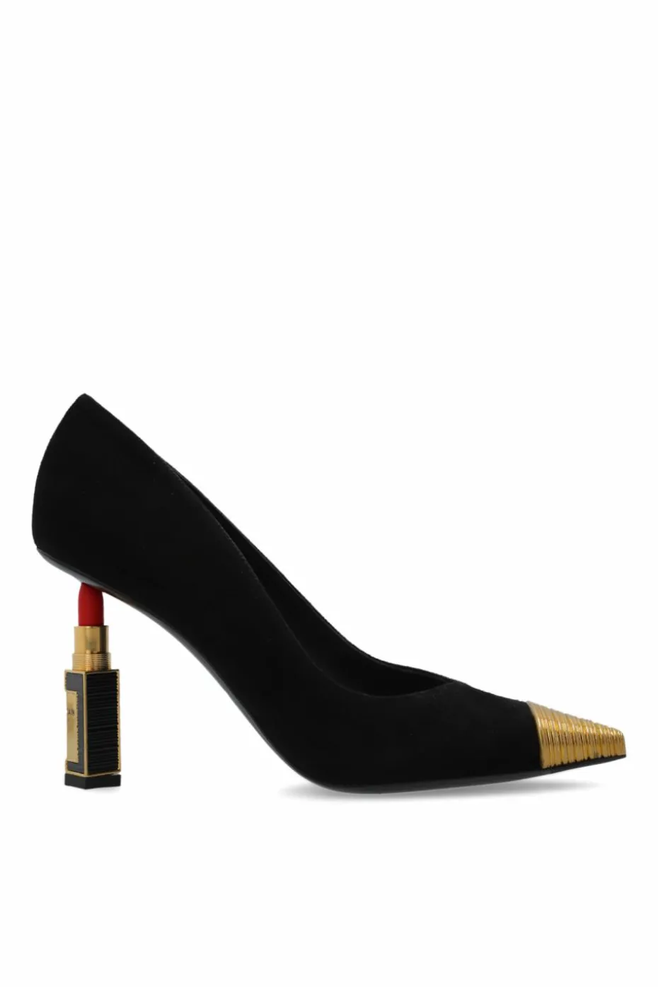 Balmain BLACK High heels with decorative heel
