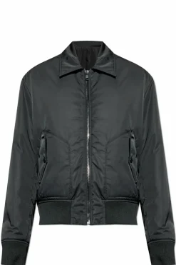 Balmain BLACK Jacket with collar