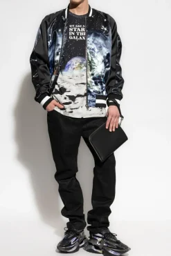 Balmain BLACK Jeans with decorative finish