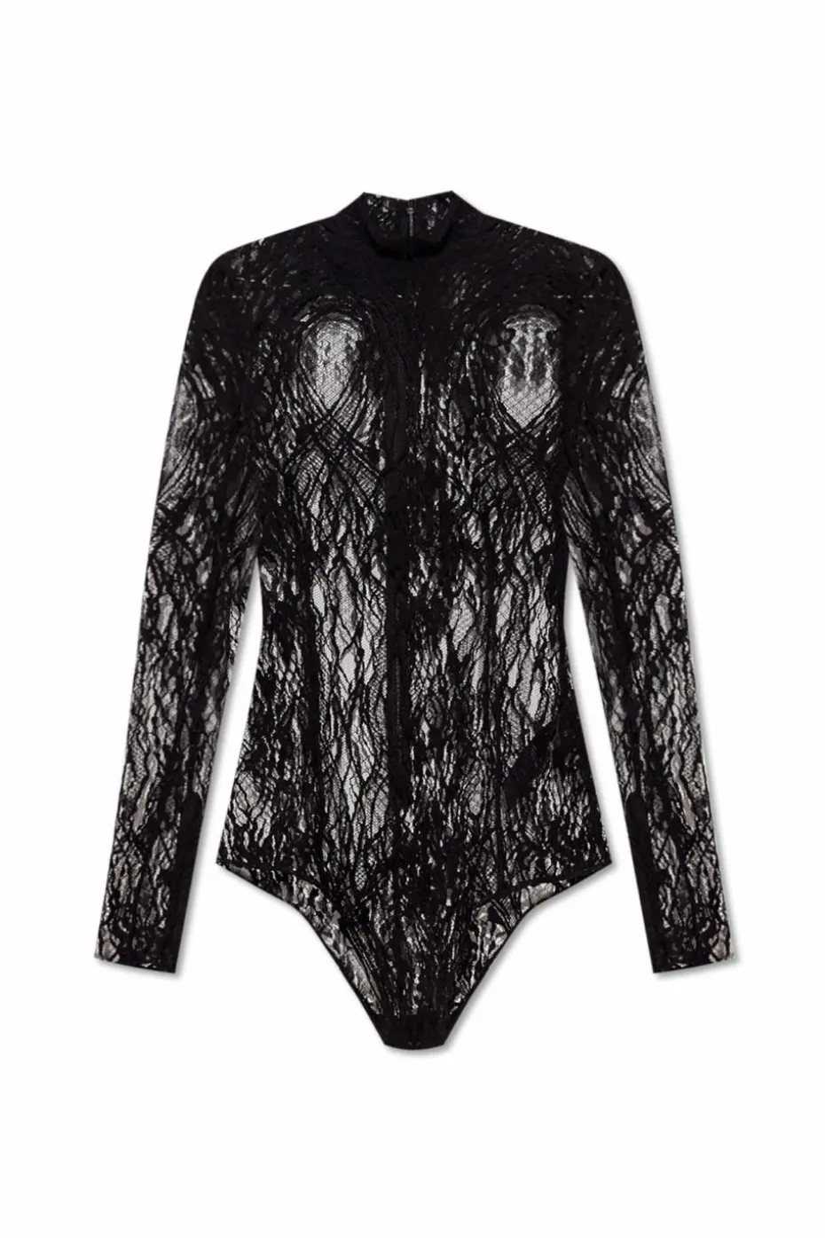 Balmain BLACK Lace bodysuit