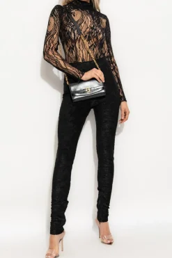 Balmain BLACK Lace bodysuit