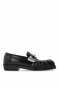 Balmain BLACK Leather shoes
