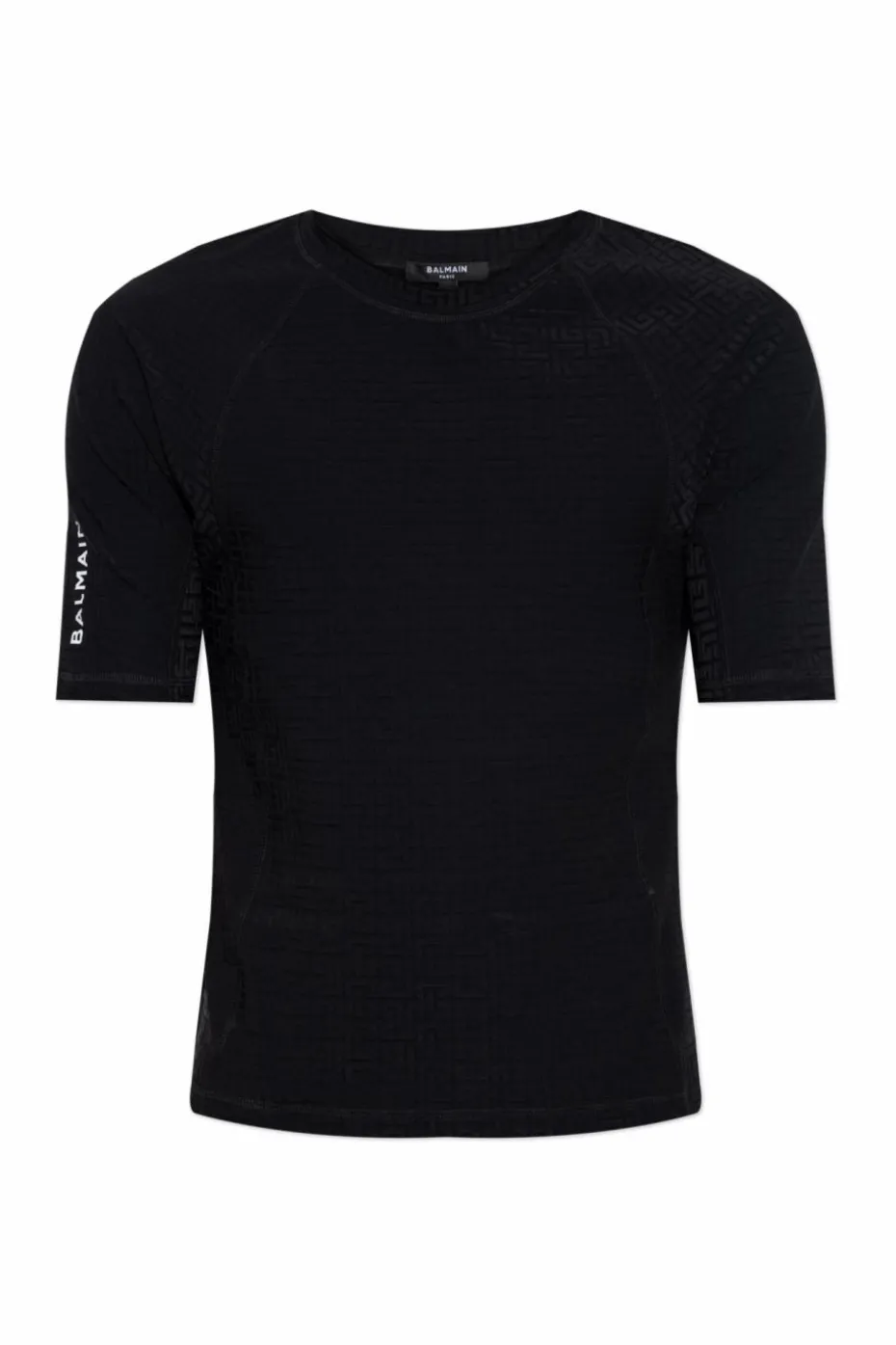 Balmain BLACK Monogram T-shirt