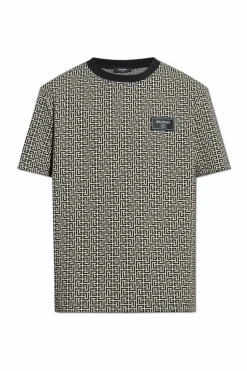 Balmain BLACK Monogram T-shirt