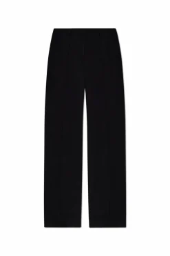 Balmain BLACK Pants with stitching on the legs