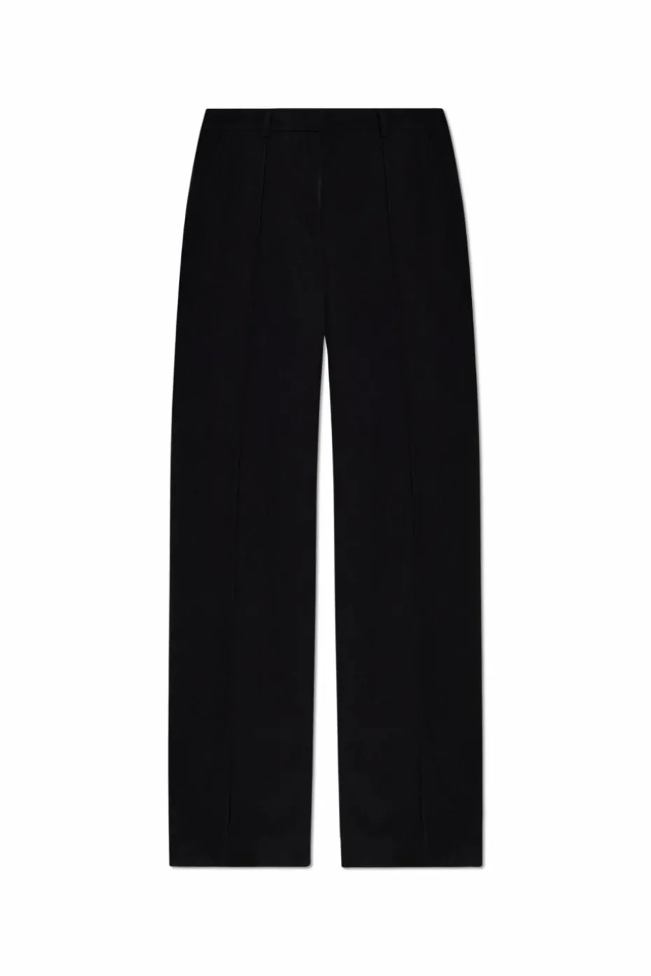 Balmain BLACK Pants with stitching on the legs