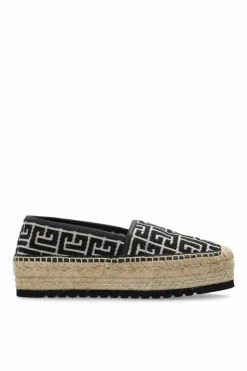 Balmain BLACK Platform espadrilles Alex