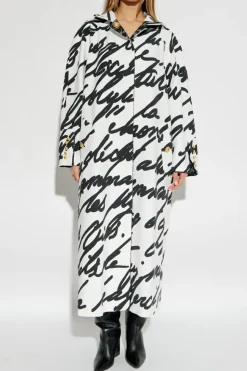 Balmain BLACK Reversible coat