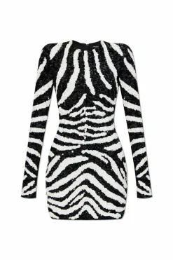 Balmain BLACK Sequin dress