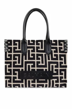 Balmain BLACK Shopper bag