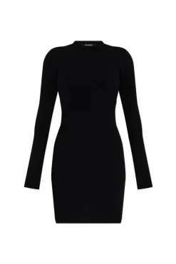 Balmain BLACK Short bodycon dress