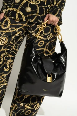 Balmain BLACK Shoulder bag `Sync`
