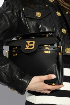 Balmain BLACK Shoulder bag 'B-Buzz 23'