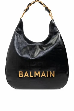 Balmain BLACK Shoulder bag 1945 Soft Large