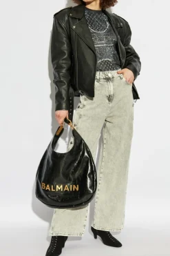Balmain BLACK Sleeveless top