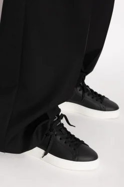 Balmain BLACK Sports shoes with logo