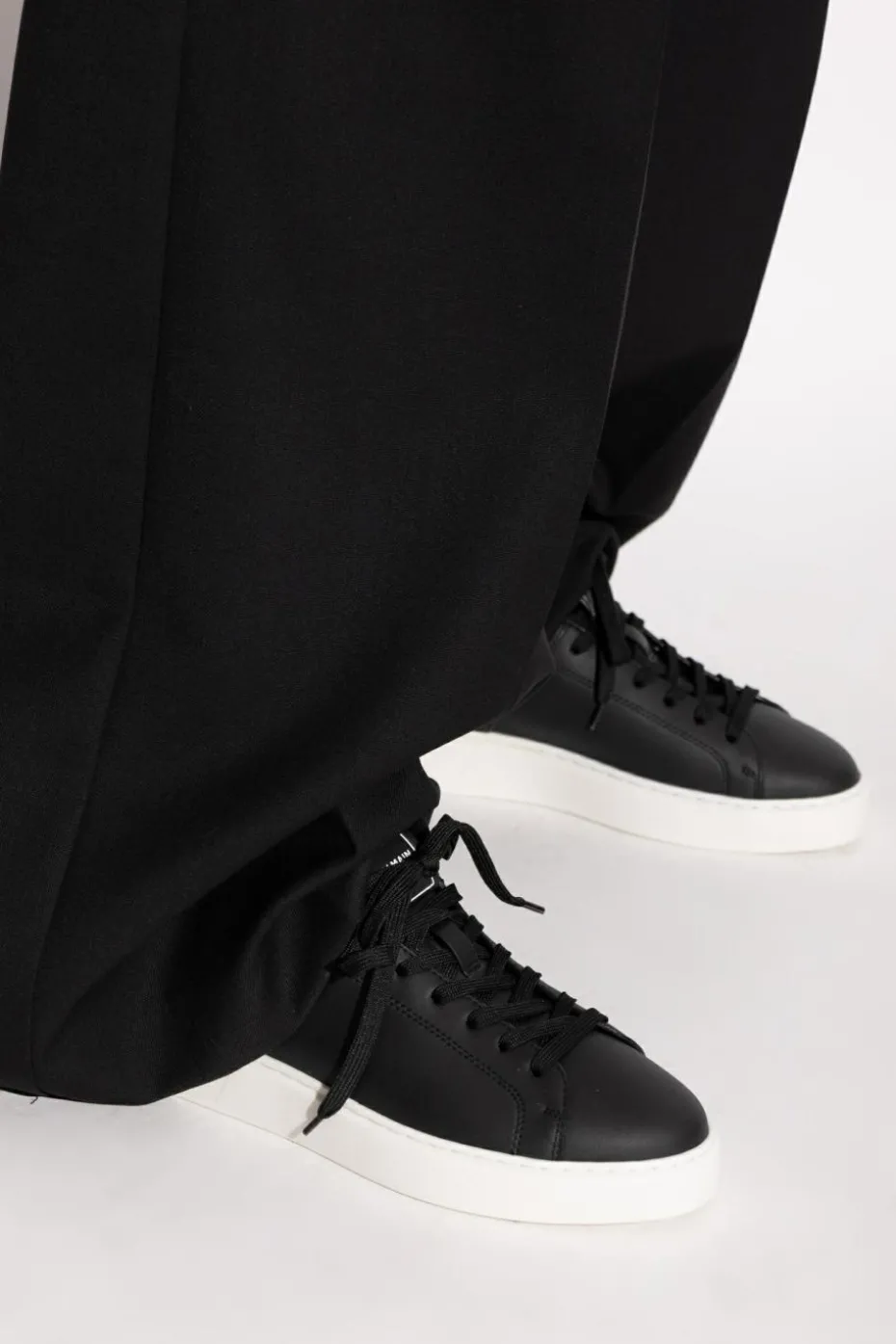 Balmain BLACK Sports shoes with logo