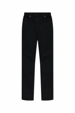 Balmain BLACK Straight-leg jeans