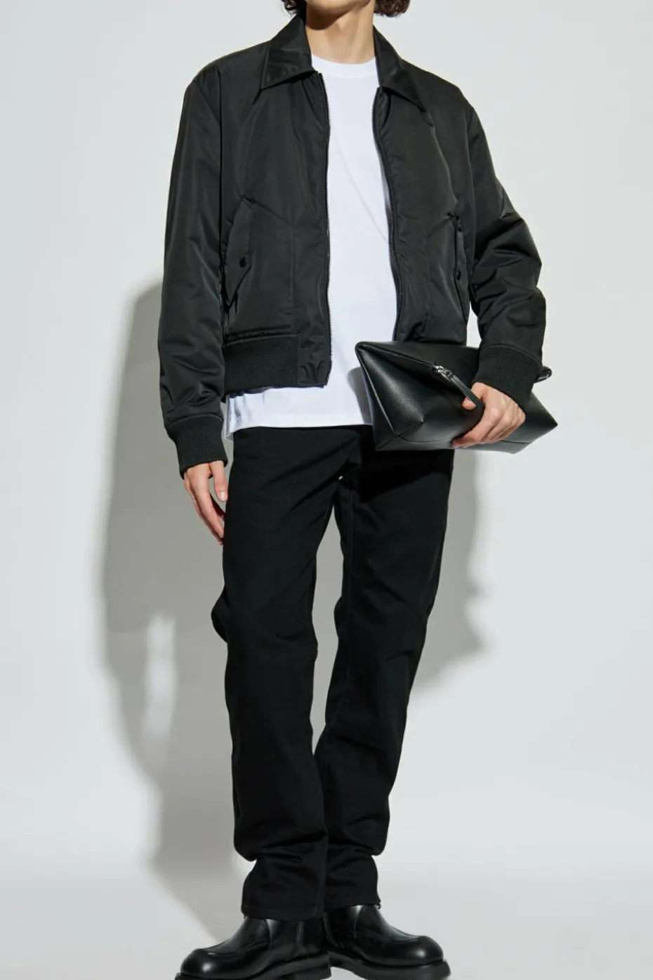 Balmain BLACK Straight-leg jeans