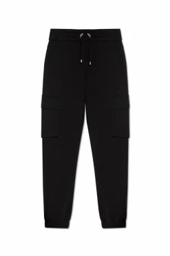 Balmain BLACK Sweatpants with logo