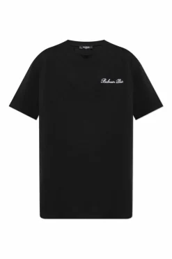 Balmain BLACK T-shirt with logo