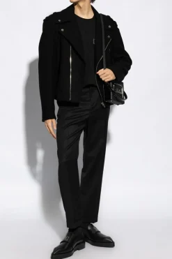 Balmain BLACK T-shirt with logo