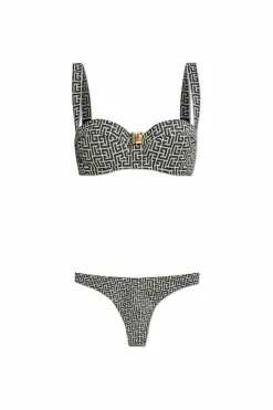 Balmain BLACK Two-piece swimsuit