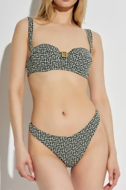 Balmain BLACK Two-piece swimsuit