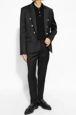 Balmain BLACK Wool Blazer