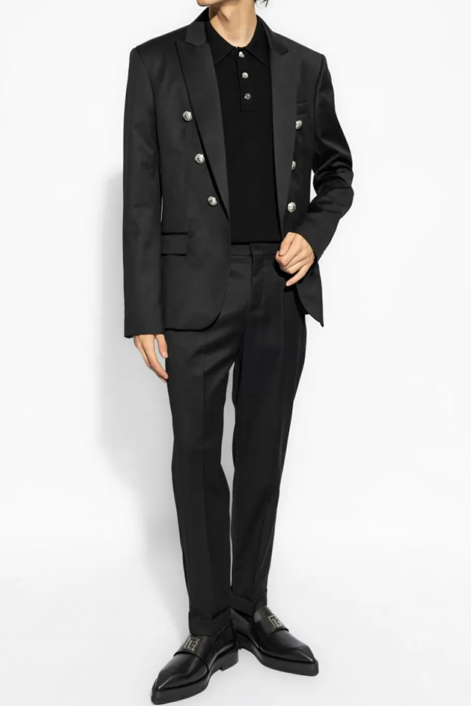 Balmain BLACK Wool Blazer