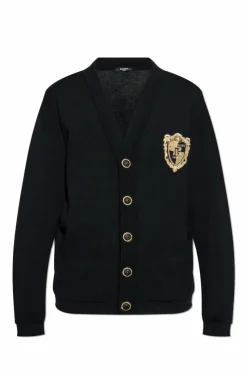Balmain BLACK Wool Cardigan
